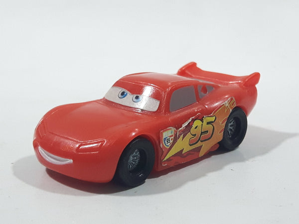 Kinder Surprise Disney Pixar Cars Lightning McQueen Red Miniature Plastic Toy Car Vehicle