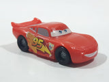 Kinder Surprise Disney Pixar Cars Lightning McQueen Red Miniature Plastic Toy Car Vehicle