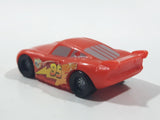 Kinder Surprise Disney Pixar Cars Lightning McQueen Red Miniature Plastic Toy Car Vehicle