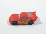 Kinder Surprise Disney Pixar Cars Lightning McQueen Red Miniature Plastic Toy Car Vehicle