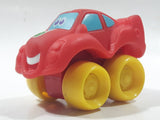 2006 Hasbro Tonka Lil Chuck & Friends #9 Red Plastic Die Cast Toy Car Vehicle