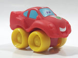 2006 Hasbro Tonka Lil Chuck & Friends #9 Red Plastic Die Cast Toy Car Vehicle