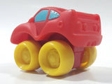 2006 Hasbro Tonka Lil Chuck & Friends #9 Red Plastic Die Cast Toy Car Vehicle