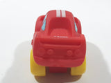 2006 Hasbro Tonka Lil Chuck & Friends #9 Red Plastic Die Cast Toy Car Vehicle