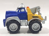 2000 Maisto Hasbro Tonka Lil Chuck & Friends Tow Truck Blue and Yellow Die Cast Toy Car Vehicle