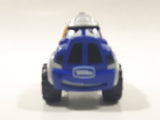 2000 Maisto Hasbro Tonka Lil Chuck & Friends Tow Truck Blue and Yellow Die Cast Toy Car Vehicle