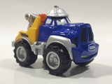 2000 Maisto Hasbro Tonka Lil Chuck & Friends Tow Truck Blue and Yellow Die Cast Toy Car Vehicle