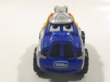 2000 Maisto Hasbro Tonka Lil Chuck & Friends Tow Truck Blue and Yellow Die Cast Toy Car Vehicle