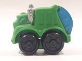 2009 Hasbro Tonka Lil Chuck & Friends Garbage Truck Green and Blue Plastic Toy Car Vehicle
