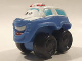 2009 Hasbro Tonka Lil Chuck & Friends Ambulance White and Blue Plastic Toy Car Vehicle