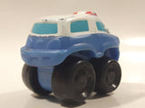 2009 Hasbro Tonka Lil Chuck & Friends Ambulance White and Blue Plastic Toy Car Vehicle