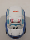 2009 Hasbro Tonka Lil Chuck & Friends Ambulance White and Blue Plastic Toy Car Vehicle