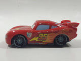 Mattel Disney Pixar Cars Lightning McQueen #95 Red Plastic Die Cast Toy Race Car Vehicle V3615