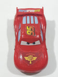Mattel Disney Pixar Cars Lightning McQueen #95 Red Plastic Die Cast Toy Race Car Vehicle V3615