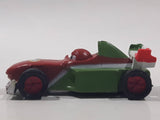 Disney Pixar Cars Francesco Beanoulli #1 Red Green White PVC Hard Rubber Toy Race Car Vehicle