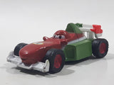 Disney Pixar Cars Francesco Beanoulli #1 Red Green White PVC Hard Rubber Toy Race Car Vehicle