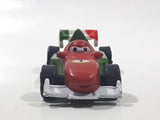 Disney Pixar Cars Francesco Beanoulli #1 Red Green White PVC Hard Rubber Toy Race Car Vehicle