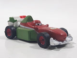Disney Pixar Cars Francesco Beanoulli #1 Red Green White PVC Hard Rubber Toy Race Car Vehicle
