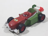 Disney Pixar Cars Francesco Beanoulli #1 Red Green White PVC Hard Rubber Toy Race Car Vehicle
