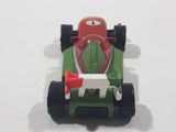Disney Pixar Cars Francesco Beanoulli #1 Red Green White PVC Hard Rubber Toy Race Car Vehicle