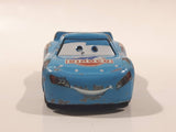 Disney Pixar Cars Lightning McQueen Dinoco #95 Blue Die Cast Toy Car Vehicle
