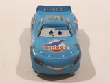 Disney Pixar Cars Lightning McQueen Dinoco #95 Blue Die Cast Toy Car Vehicle