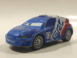 Disney Pixar Cars Raoul Caroule GRC France Blue White Red Die Cast Toy Car Vehicle - Missing Spoiler