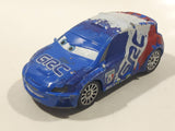 Disney Pixar Cars Raoul Caroule GRC France Blue White Red Die Cast Toy Car Vehicle - Missing Spoiler