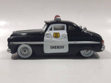 Disney Pixar Cars '49 Merc Police Sheriff Cop Car Black and White Die Cast Toy Car Vehicle
