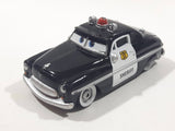 Disney Pixar Cars '49 Merc Police Sheriff Cop Car Black and White Die Cast Toy Car Vehicle