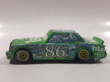 Disney Pixar Cars Chick Hicks HTB Hostile Takeover Bank #86 Green Die Cast Toy Car Vehicle