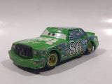 Disney Pixar Cars Chick Hicks HTB Hostile Takeover Bank #86 Green Die Cast Toy Car Vehicle