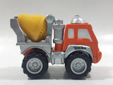 2000 Maisto Hasbro Tonka Lil Chuck & Friends Cement Mixing Truck Orange Grey Yellow Die Cast Toy Car Vehicle