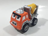 2000 Maisto Hasbro Tonka Lil Chuck & Friends Cement Mixing Truck Orange Grey Yellow Die Cast Toy Car Vehicle
