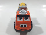 2000 Maisto Hasbro Tonka Lil Chuck & Friends Cement Mixing Truck Orange Grey Yellow Die Cast Toy Car Vehicle