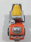 2000 Maisto Hasbro Tonka Lil Chuck & Friends Cement Mixing Truck Orange Grey Yellow Die Cast Toy Car Vehicle