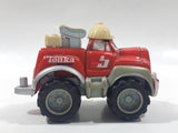 2000 Maisto Hasbro Tonka Lil Chuck & Friends Truck Red Grey and Yellow Die Cast Toy Car Vehicle