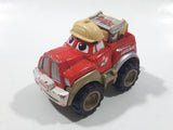 2000 Maisto Hasbro Tonka Lil Chuck & Friends Truck Red Grey and Yellow Die Cast Toy Car Vehicle