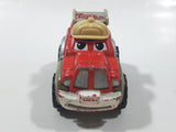 2000 Maisto Hasbro Tonka Lil Chuck & Friends Truck Red Grey and Yellow Die Cast Toy Car Vehicle