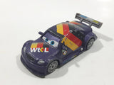 Mattel Disney Pixar Cars WTCL Germany Purple Die Cast Toy Car Vehicle Y2815