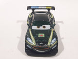 Disney Pixar Cars #9 World Grand Prix Dark Green Die Cast Toy Car Vehicle V2813