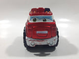 2011 Hasbro Tonka Lil Chuck & Friends Boomer Fire Truck Dark Red Die Cast Toy Car Vehicle