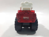 2011 Hasbro Tonka Lil Chuck & Friends Boomer Fire Truck Dark Red Die Cast Toy Car Vehicle