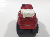 2011 Hasbro Tonka Lil Chuck & Friends Boomer Fire Truck Dark Red Die Cast Toy Car Vehicle