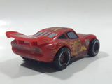 Disney Pixar Cars Lightning McQueen #95 Red Plastic Die Cast Toy Race Car Vehicle
