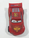Disney Pixar Cars Lightning McQueen #95 Red Plastic Die Cast Toy Race Car Vehicle