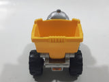 2000 Maisto Hasbro Tonka Lil Chuck & Friends Dump Truck Red and Yellow Die Cast Toy Car Vehicle