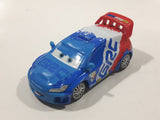Mattel Disney Pixar Cars Raoul Caroule GRC France Blue White Red Die Cast Toy Car Vehicle V2809