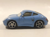 Mattel Disney Pixar Cars Porsche 911 Light Blue Die Cast Toy Car Vehicle H6407 BDX06