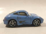 Mattel Disney Pixar Cars Porsche 911 Light Blue Die Cast Toy Car Vehicle H6407 BDX06
